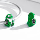 925 Sterling Silver Crocodile Beads For Diy Bracelets & Necklaces