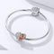 925 Sterling Silver Mother'S Heart Bead Pendant For Diy Bracelets And Necklaces