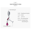 925 Sterling Silver Shimmering Wine Glass Pendant For Diy Bracelets & Necklaces