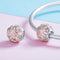 925 Sterling Silver Flower Stamen Diamond Beads For Diy Bracelets