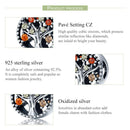 925 Sterling Silver Autumn Fruit Bead Bracelet & Necklace Set