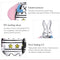 925 Sterling Silver Bunny Bead Bracelet / Necklace Accessory