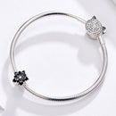 925 Sterling Silver Beaded Bracelet With Lotus Beads