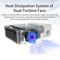 Smart Projector With 100 Ansi Lumens 800X400 Resolution Hdmi / Sd / Usb / Audio Support