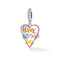 925 Sterling Silver Diy Heart Pendant For Bracelet Or Necklace