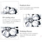 925 Sterling Silver Flower Beaded Bracelet Accessory