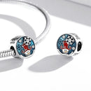 925 Sterling Silver Clown Snowman Beads For Diy Bracelets & Necklaces