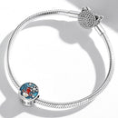 925 Sterling Silver Clown Snowman Beads For Diy Bracelets & Necklaces