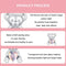 925 Sterling Silver Valentine'S Day Bear Beads