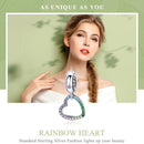 925 Sterling Silver Skull Heart Pendant For Diy Bracelets & Necklaces Style - Pendent