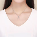925 Sterling Silver Skull Heart Pendant For Diy Bracelets & Necklaces Style - Pendent