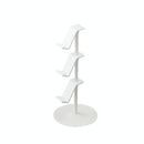 3-Tier Desktop Gamepad And Headphone Storage Rack - White
