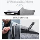 15-Inch Multifunction Usb Charging Laptop Backpack For Men