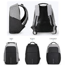 15-Inch Multifunction Usb Charging Laptop Backpack For Men