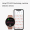 1.36 Inch Hd Screen Smart Call Watch With Nfc Function - Black Silicone