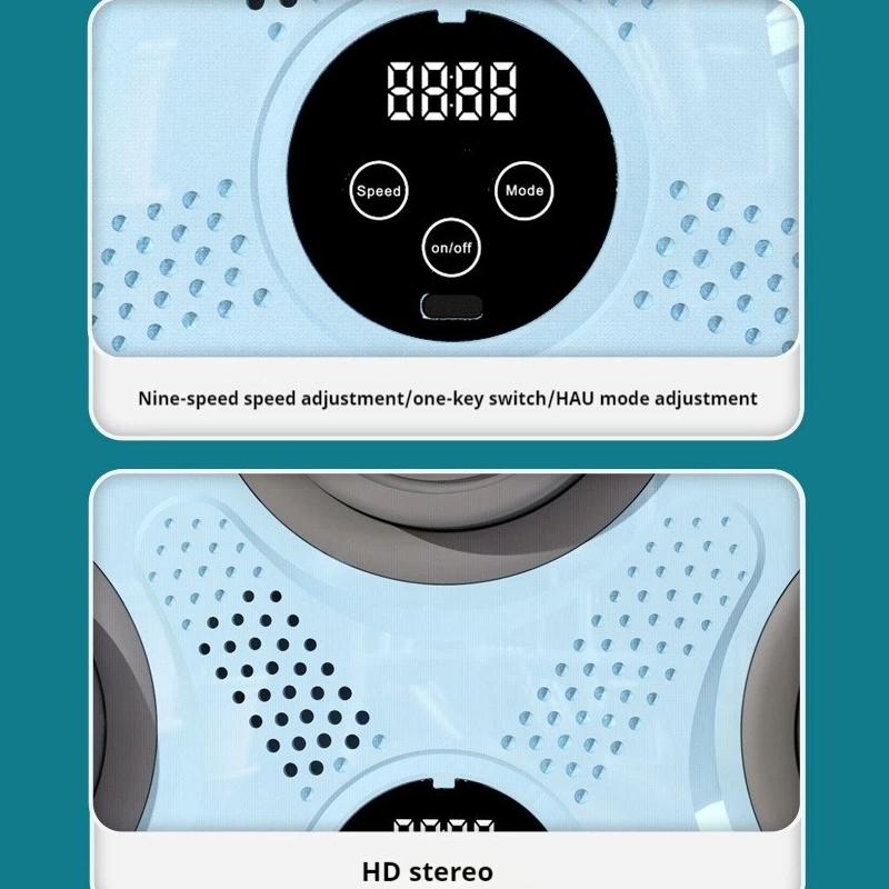 Bluetooth Music Boxing Machine With Adult Gloves - Reaction Training - With Half-Finger Gloves