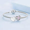 925 Sterling Silver Heart Bracelet With Openable Gift Box