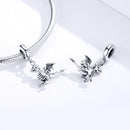 925 Sterling Silver Drogon Dinosaur Charm For Diy Bracelets