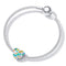 925 Sterling Silver Colorful Heart Beads For Diy Bracelets & Necklaces