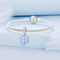 925 Sterling Silver Symphony Clover Pendant For Diy Bracelets