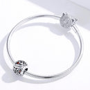925 Sterling Silver Diy Birthstone Bracelet & Necklace Set January Style - January