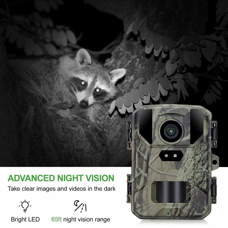 50mp / 4k Mini Wildlife Hunting Camera with Night Vision