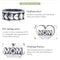 925 Sterling Silver Mothers Love Bead For Diy Bracelet Perfect Mother'S Day Gift Style - Bead