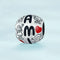925 Sterling Silver Colourful Family Bracelet
