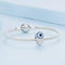 925 Sterling Silver Zircon Hand Of Fatima Bracelet
