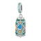 925 Sterling Silver Colorful Moon Tarot Bracelet