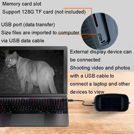 4k Infrared Dual Tube Night Vision Telescope