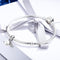 925 Sterling Silver Angel Wing Pendant With Shell Bead Charm For Diy Bracelets Style - Pendent
