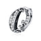 925 Sterling Silver Relief Number Series 0 9 Beads For Diy Bracelets And Necklaces Style - 0