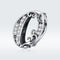 925 Sterling Silver Relief Number Series 0 9 Beads For Diy Bracelets And Necklaces Style - 0
