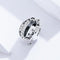 925 Sterling Silver Relief Number Series 0 9 Beads For Diy Bracelets And Necklaces Style - 0
