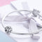 925 Sterling Silver 26 English Letter Beads For Diy Bracelets & Necklaces Style - A