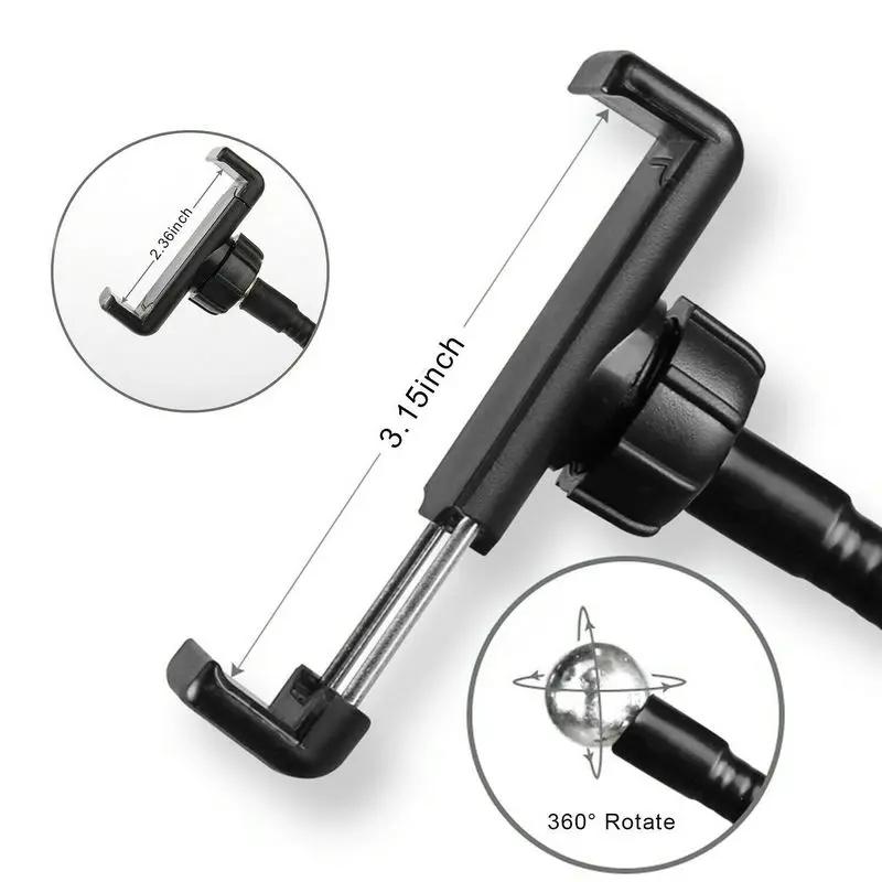 360 Degree Flexible Selfie Ring Light With Phone Holder For Live Streaming