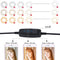 360 Degree Flexible Selfie Ring Light With Phone Holder For Live Streaming