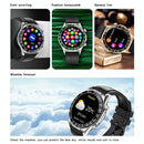 Smart Bluetooth Calling Watch With Nfc Function - Black Silicone
