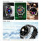 Smart Bluetooth Calling Watch With Nfc Function - Black Silicone