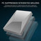 Waterproof Expandable Backpack with Usb Charging - Silver Regular