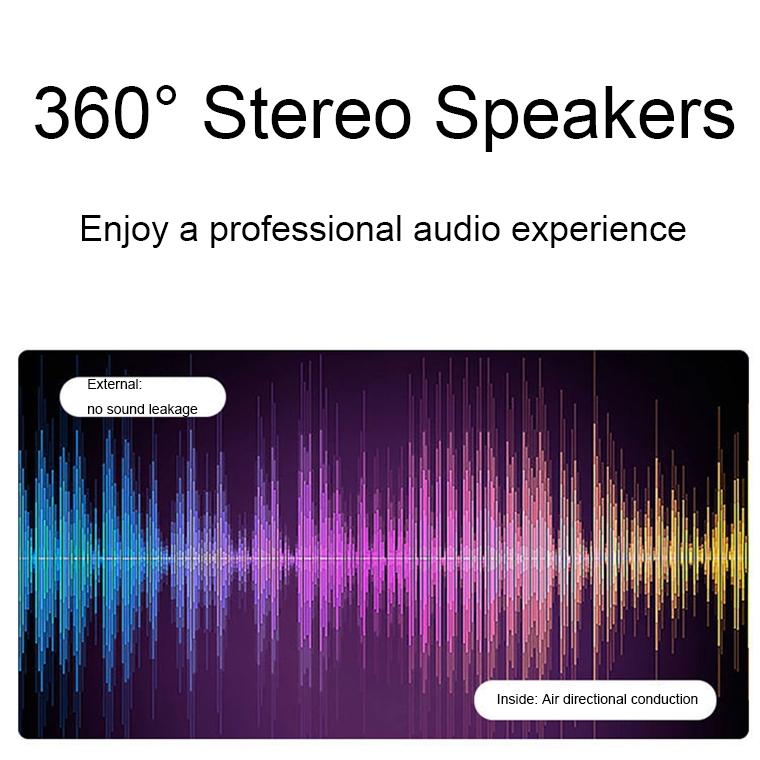 Wireless Bluetooth 5.2 Earphones with Noise Reduction Ear-mounted Design - Black Without Accessories