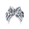 925 Sterling Silver Angel Wing Beads For Diy Bracelets Style - Bead
