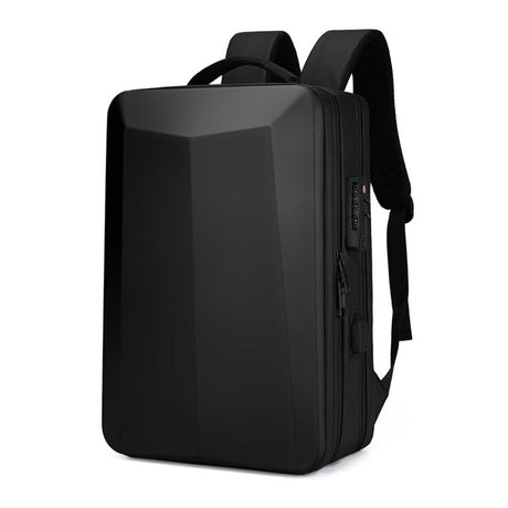15.6 Gaming Backpack - Durable Hard Shell Black