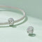 925 Sterling Silver Flower Hollow Pattern Bracelet With Zircon Beads