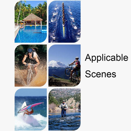 2L Waterproof Bag For Beach Rafting And Swimming Translucent Design