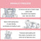 925 Sterling Silver Valentine'S Day Bear Beads
