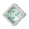925 Sterling Silver Natural Four Leaf Clover Bracelet Pendant Diy Beading Accessory Bsc667 Style - Four-Leaf Clover