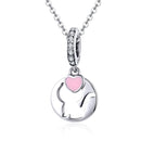 925 Sterling Silver Cat Pendant For Diy Bracelets And Necklaces Style - Pendent