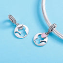 925 Sterling Silver Cat Pendant For Diy Bracelets And Necklaces Style - Pendent